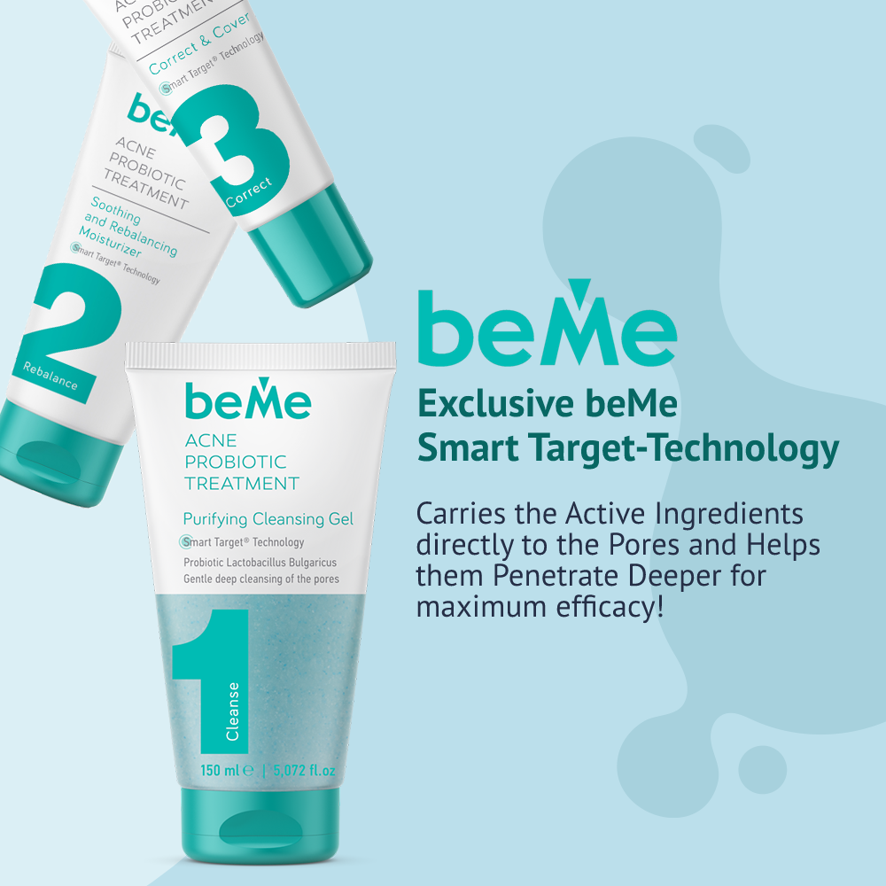 beMe 3-in-1 Set – Complete Routine for Clear and Healthy Skin