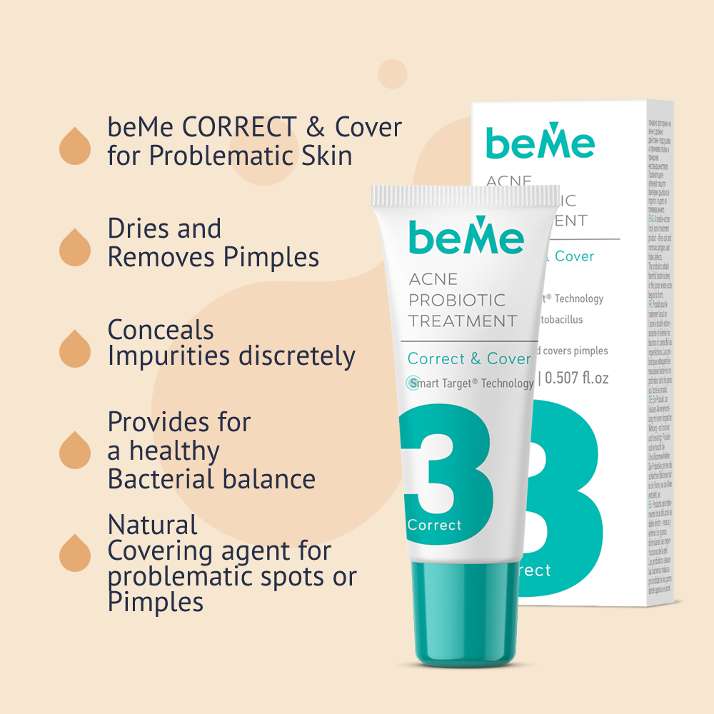beMe Correct&Cover – Heals and Conceals Imperfections