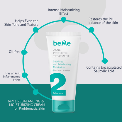beMe Moisturizing Cream – Restores and Protects the Skin Barrier