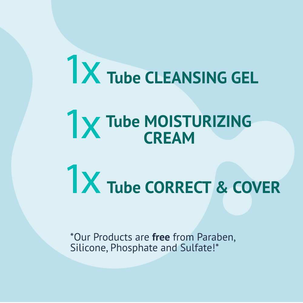 beMe 3-in-1 Set – Complete Routine for Clear and Healthy Skin