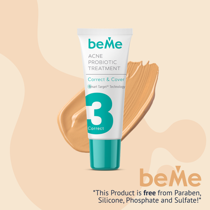 beMe Correct&Cover – Heals and Conceals Imperfections