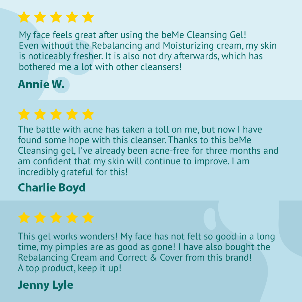 beMe Cleansing Gel – Deep Clean for Smooth, Radiant Skin