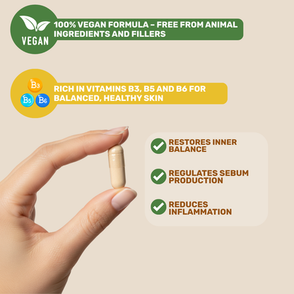 beMe DermaBalance – Food Supplement with Probiotics for Clear and Healthy Skin