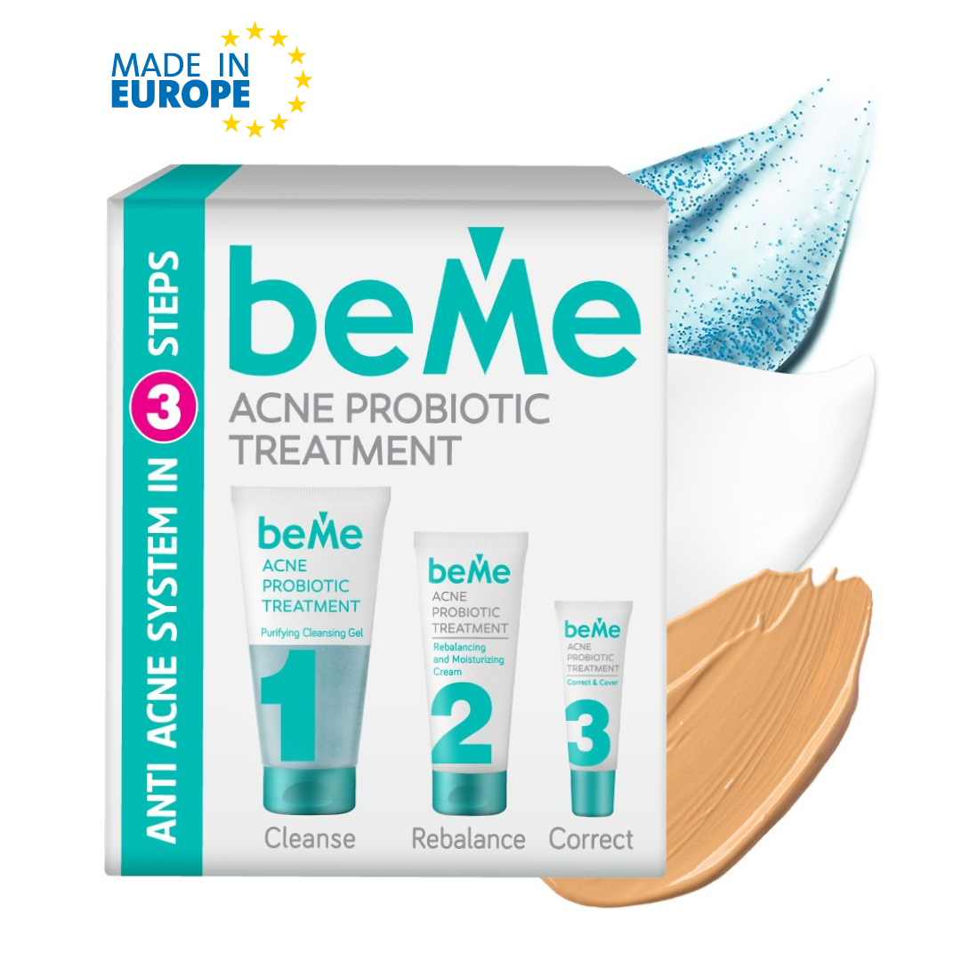 beMe 3-in-1 Set – Complete Routine for Clear and Healthy Skin